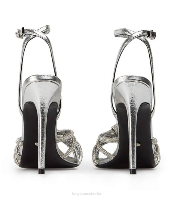 Stöckelschuhe| de Tony Bianco Frauen Kyla-Heels Silberfolie 462455